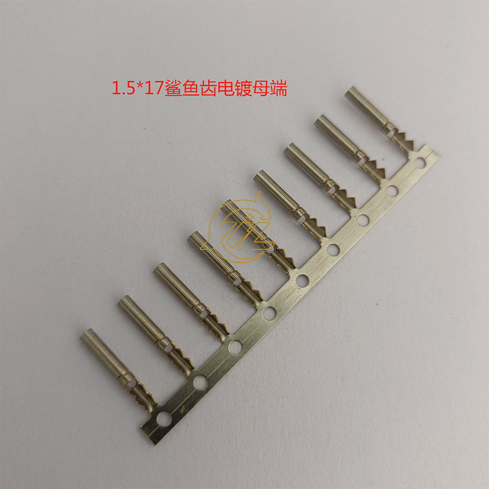 1.5鲨鱼齿电镀母端