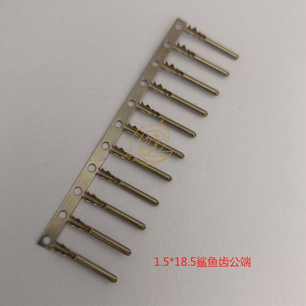 1.5鲨鱼齿电镀公端