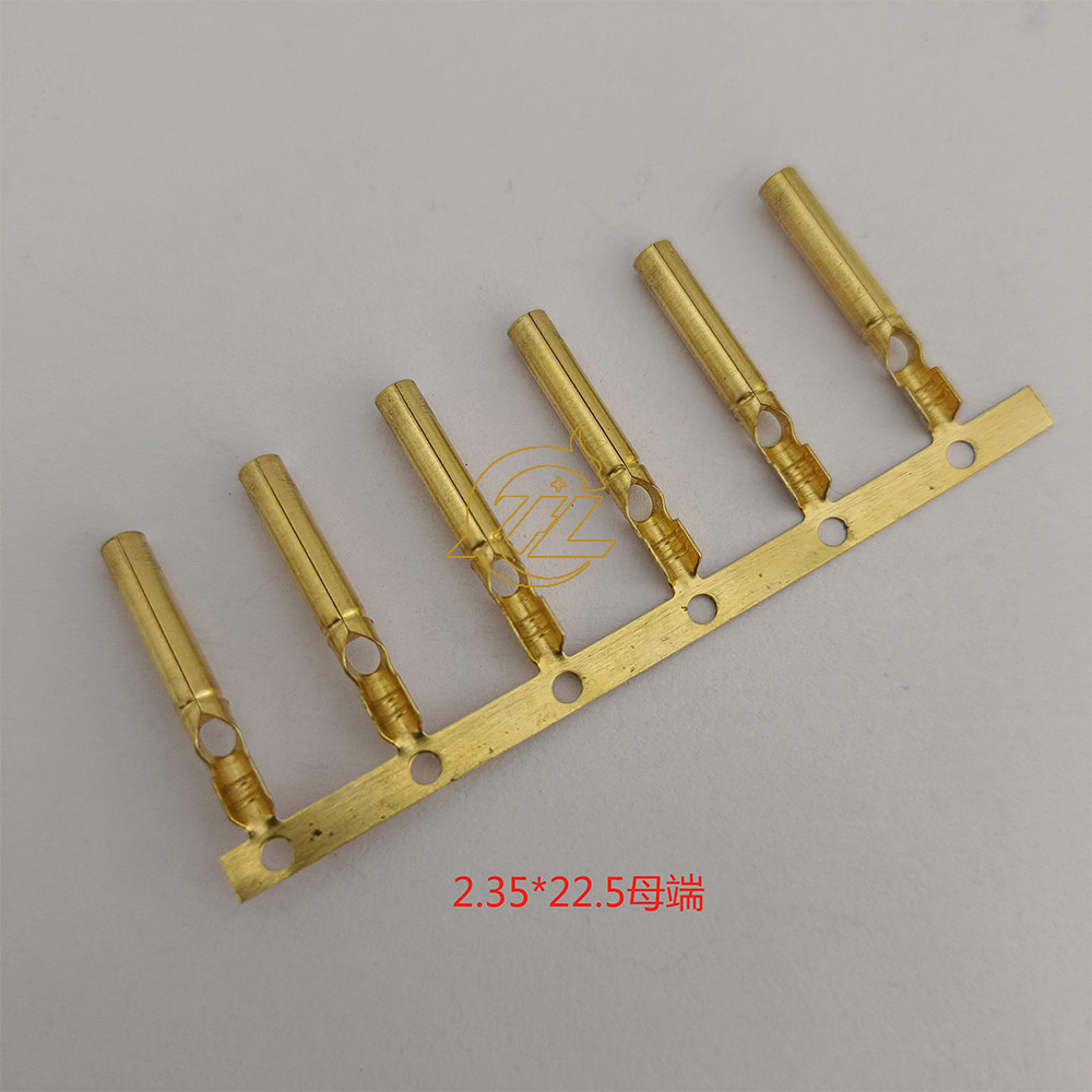 2.35单脚黄铜母端22.5长